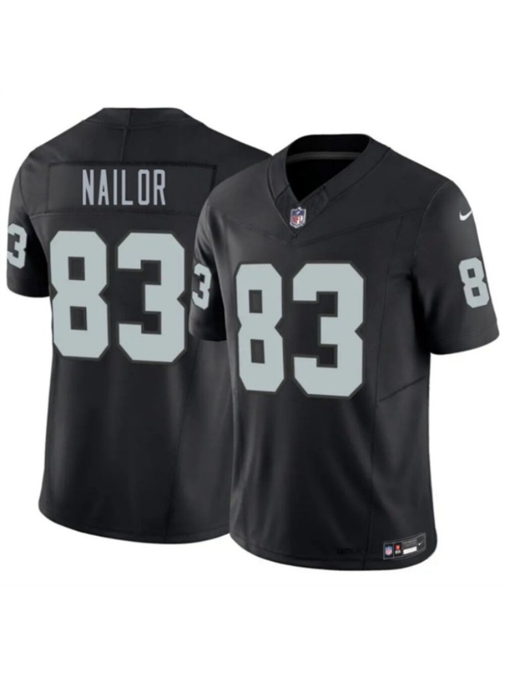 Adult Mens Jalen Nailor Black Vapor Stitched Jersey
